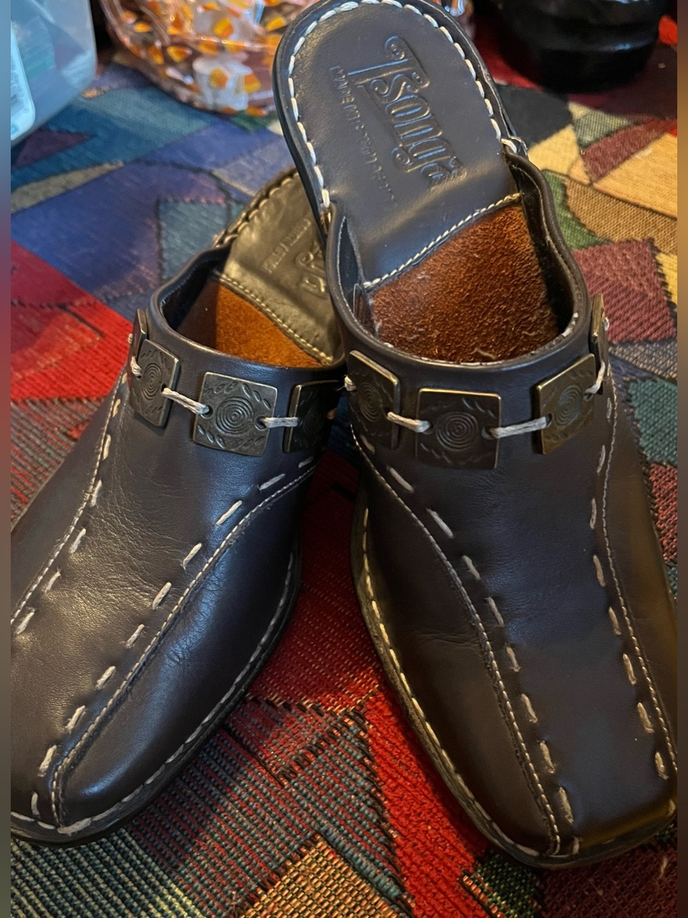 Tsonga Women’s Brown Leather Mules